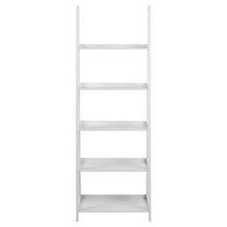 Furniture To Go Wally Bookcase With 5 Shelves In White - thumbnail 2