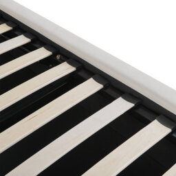 Beliani Ottoman Bed Velvet Bajonna 160 X 200 Cm (Eu King Size) Off-White - thumbnail 9