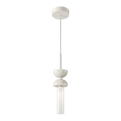 Luminosa Lighting Luminosa Kyoto Modern Slim Pendant Ceiling Light White 1Xg9 - image 1