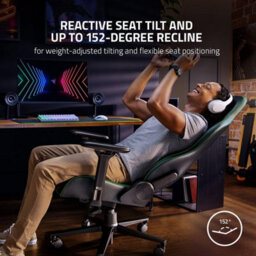 Razer Enki Gaming Chair Black/green - thumbnail 9