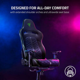 Razer Enki Gaming Chair Black/green - thumbnail 4