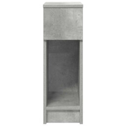 Berkfield Bedside Cabinets With Drawer 2 Pcs Concrete Grey 20X36X60 Cm - thumbnail 4