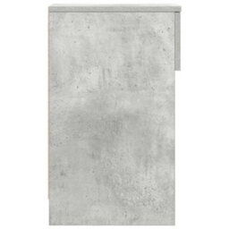 Berkfield Bedside Cabinets With Drawer 2 Pcs Concrete Grey 20X36X60 Cm - thumbnail 7