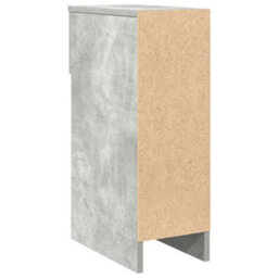 Berkfield Bedside Cabinets With Drawer 2 Pcs Concrete Grey 20X36X60 Cm - thumbnail 8