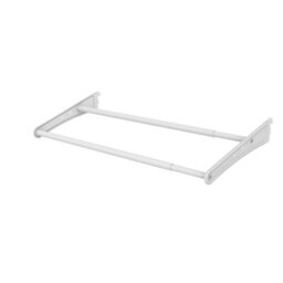 Strong Steel White Expanding Adjustable 2 Tier Shoe Rack By Closetmaid - thumbnail 5