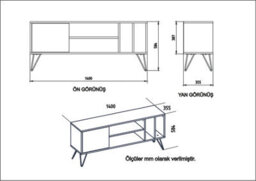Decorotika Mistico Tv Stand Tv Unit For Tvs Up To 55 Inches - thumbnail 6