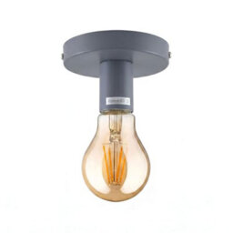Vintage Ceiling Semi Flush Mount Light Fitting Easy Fit E27 Metal Ceiling Fitting For Living Room Kid Room Lounge Decorative
