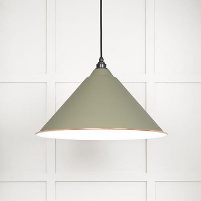 From the Anvil White Gloss Hockley Pendant In Tump - image 1