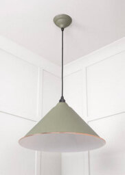 From the Anvil White Gloss Hockley Pendant In Tump - thumbnail 5