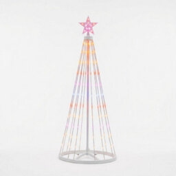 Pegdev 1.2M Rgb Led Christmas Star Tree Light 118 Leds With App & Controller - thumbnail 1