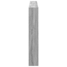 Berkfield Headboard Cabinet With Led Grey Sonoma 180X17X102 Cm - thumbnail 7