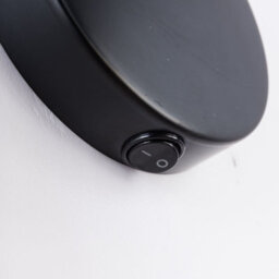 Harper Living Caged Wall Light, E27/es Cap, On And Off Switch Black Vintage Finish, Led Compatible - thumbnail 6
