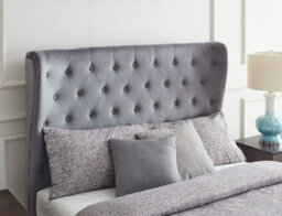Flintshire Furniture Holway King Size 5Ft Grey End Opening Ottoman Bed - thumbnail 4