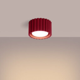 Luminosa Lighting Luminosa Aura Surface Mounted Downlight Burgundy 1X Gx53 - thumbnail 3
