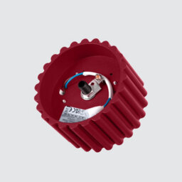 Luminosa Lighting Luminosa Aura Surface Mounted Downlight Burgundy 1X Gx53 - thumbnail 6
