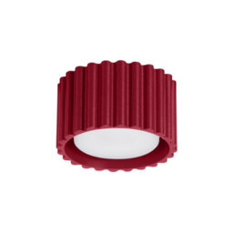 Luminosa Lighting Luminosa Aura Surface Mounted Downlight Burgundy 1X Gx53