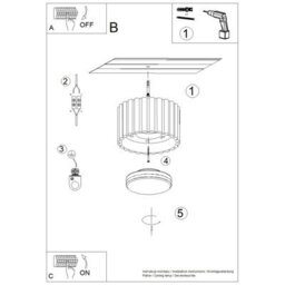 Luminosa Lighting Luminosa Aura Surface Mounted Downlight Burgundy 1X Gx53 - thumbnail 8