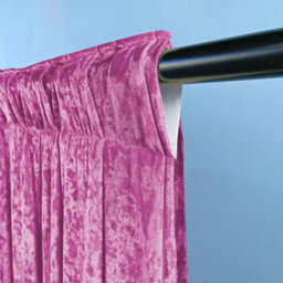 Neel Blue 3X3M Crushed Velvet Backdrop, Photography Background Blackout Curtain - Pink - thumbnail 4