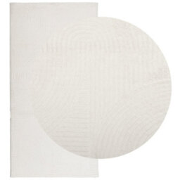 Walplus Rug Iza Short Pile Scandinavian Look Cream 100X200 Cm - thumbnail 3