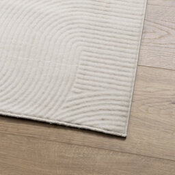 Walplus Rug Iza Short Pile Scandinavian Look Cream 100X200 Cm - thumbnail 4