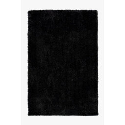 Melrose Super Soft Venus Shaggy Snuggly Black Area Rug 200/290Cm - thumbnail 2