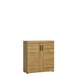 Furniture To Go Cortina 2 Door Shoe Cabinet In Grandson Oak