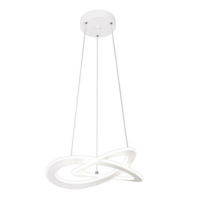 Luminosa Lighting Luminosa Planet Pendant, 40W Led, 3000K, 1800Lm, White, 3Yrs Warranty - image 1