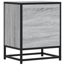 Berkfield Bedside Cabinet Grey Sonoma 40X31X50 Cm Engineered Wood - thumbnail 7