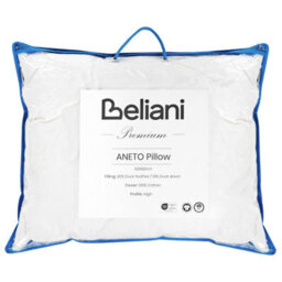 Wyld And Coco Duck Feather And Down Pillow 50 X 60 Cm - Premium Cotton Cover, Hypoallergenic - thumbnail 5