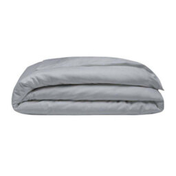 Belledorm 400 Thread Count Egyptian Cotton Oxford Duvet Cover Platinum (Single) - thumbnail 1