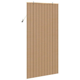 Berkfield Modern Window Blinds & Shades Manual Light Brown 100 X 220 Cm Bamboo - thumbnail 5
