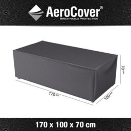 Pacific Lifestyle Platinum Aerocover Garden Bench Rip-Stop Polyester Waterproof Breathable Cover W170Xd100Xh70Cm - thumbnail 1