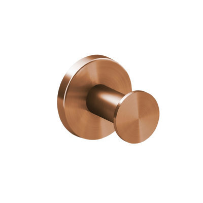 Cosmic Towel Hook, Robe Hook, Coat Hook, Brushed Copper Pvd, Architect S+ Collection - image 1