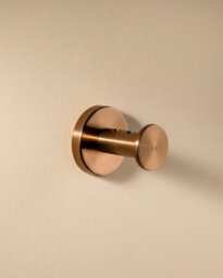 Cosmic Towel Hook, Robe Hook, Coat Hook, Brushed Copper Pvd, Architect S+ Collection - thumbnail 2