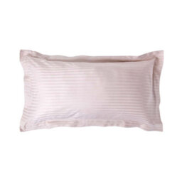 Homescapes Dusky Pink Violet Egyptian Cotton Ultrasoft King Size Oxford Pillowcase 330 Tc