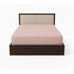 Satin Stripe Soft Touch Fitted Sheet 40Cm Extra Deep Skirt Bed Linen Pink - thumbnail 3