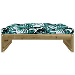 Walplus Garden Outdoor Footstool 120X80 Cm Impregnated Wood Pine - thumbnail 3