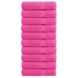 Berkfield Premium Bath Towels Solund 10 Pcs 100X150 Cm 600 Gsm - thumbnail 1