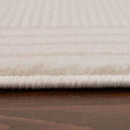 The Rugs Carmel Cream Bordered Area Rug And Runner Non Shedding, Stain Resistant, Soft - thumbnail 6