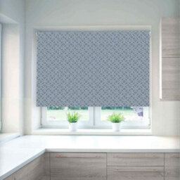 Lister Cartwright Moroccan Tile Print Blackout Roller Blinds Easy Fit Child Safety Included (Taupe, 180 X 140 Cm) - thumbnail 2