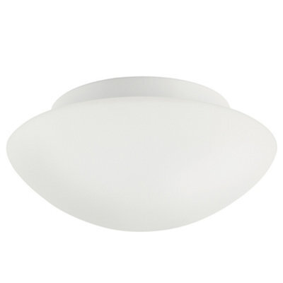 Nordlux Ufo Glass Ceiling Light Bathroom Safe White,mains - image 1