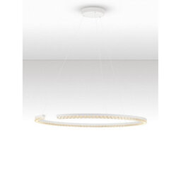 Luminosa Lighting Luminosa Greamy 85Cm Integrated Led Pendant Ceiling Light Sandy White Triac Dimmable Led 43W 2795Lm 3000K - thumbnail 4