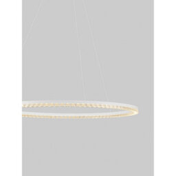 Luminosa Lighting Luminosa Greamy 85Cm Integrated Led Pendant Ceiling Light Sandy White Triac Dimmable Led 43W 2795Lm 3000K - thumbnail 5