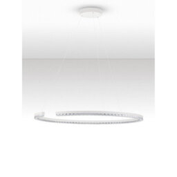 Luminosa Lighting Luminosa Greamy 85Cm Integrated Led Pendant Ceiling Light Sandy White Triac Dimmable Led 43W 2795Lm 3000K - thumbnail 3