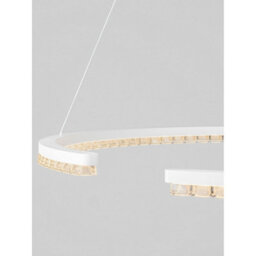 Luminosa Lighting Luminosa Greamy 85Cm Integrated Led Pendant Ceiling Light Sandy White Triac Dimmable Led 43W 2795Lm 3000K - thumbnail 2