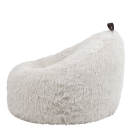 Icon Cocoon Faux Fur Bean Bag Natural Bean Bag Chairs - thumbnail 8