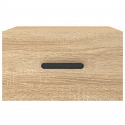 Berkfield Wall-Mounted Bedside Cabinets 2 Pcs Sonoma Oak 35X35X20 Cm - thumbnail 6