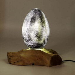 Grey Lava Egg Driftglow Lamp Modern Decorative Lighting - thumbnail 6