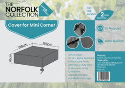 Norfolk Leisure Mini Corner Cover  L198Cm X W198Cm X H70Cm - thumbnail 2