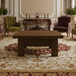 Eryk Modern Extendable Coffee Table Adjustable 100 To 200 Cm Design With Abs Edges In Lefkas Oak Finish - thumbnail 2